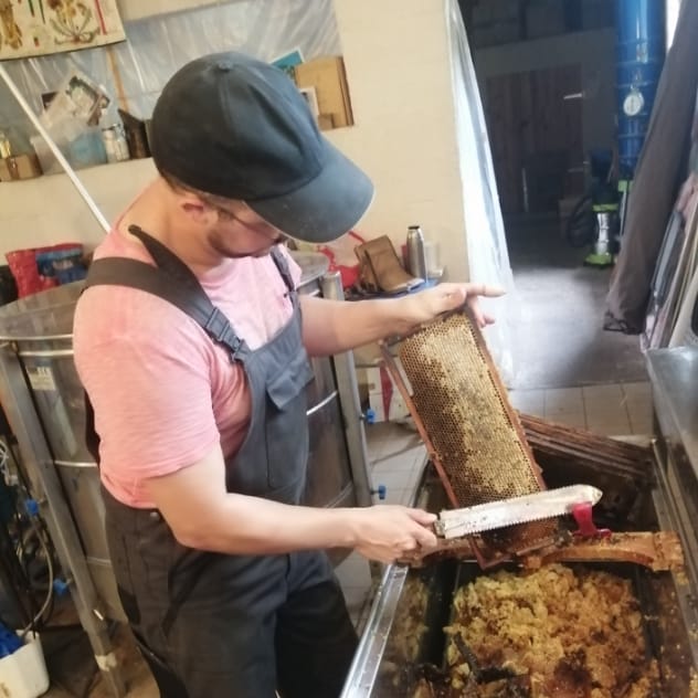 Extraction miel L'Atelier du marron
